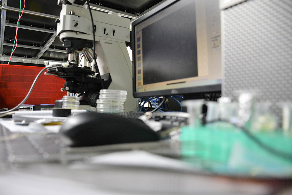 Laboratory‘s interior and equipments